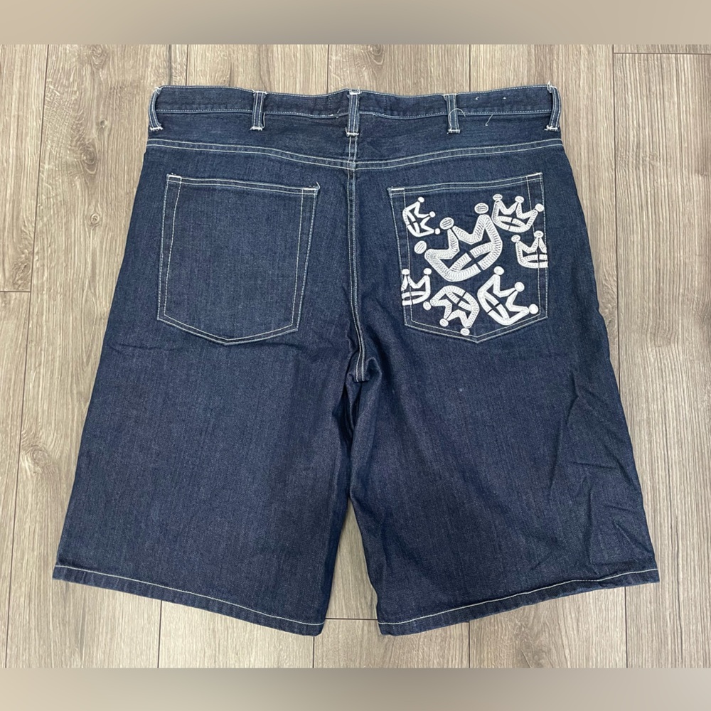 PNB Nation Vintage Nations‎ Y2K Shorts Sz 42